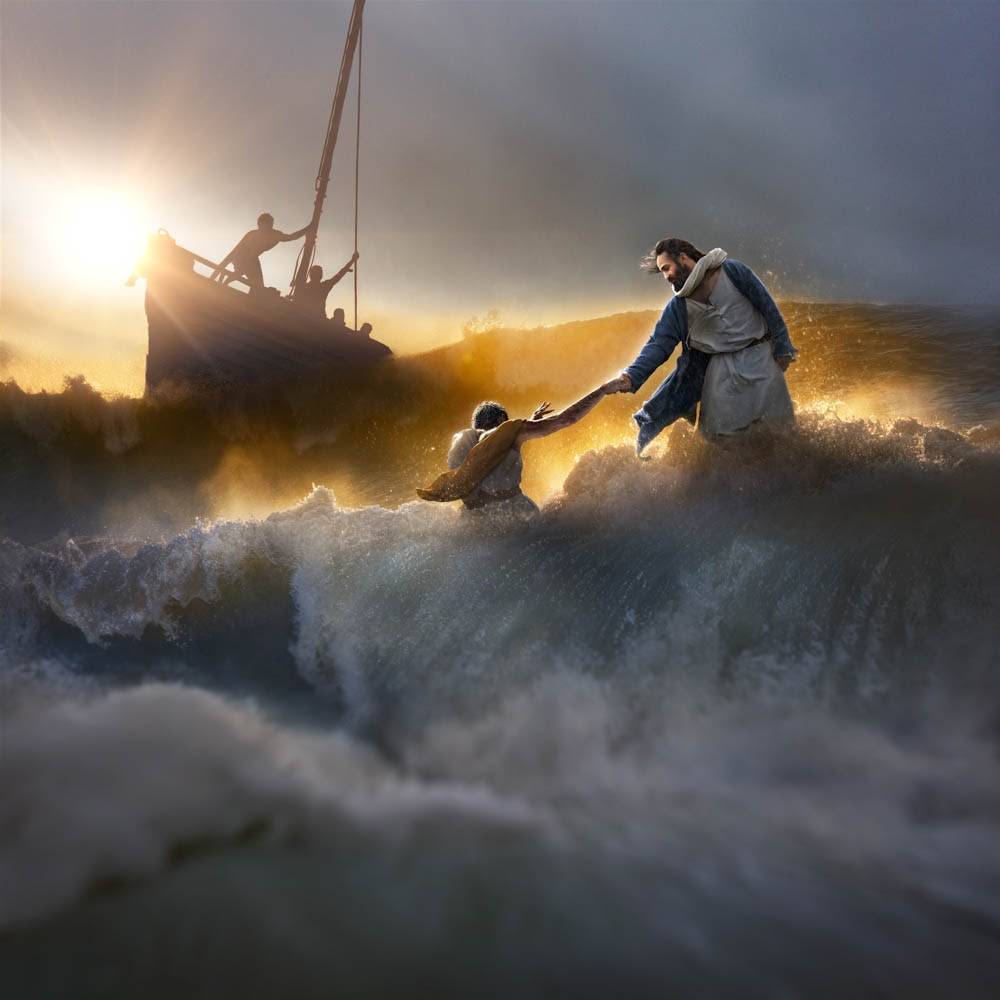 11 Stunning Pictures of Jesus Walking on Water — Altus Fine Art